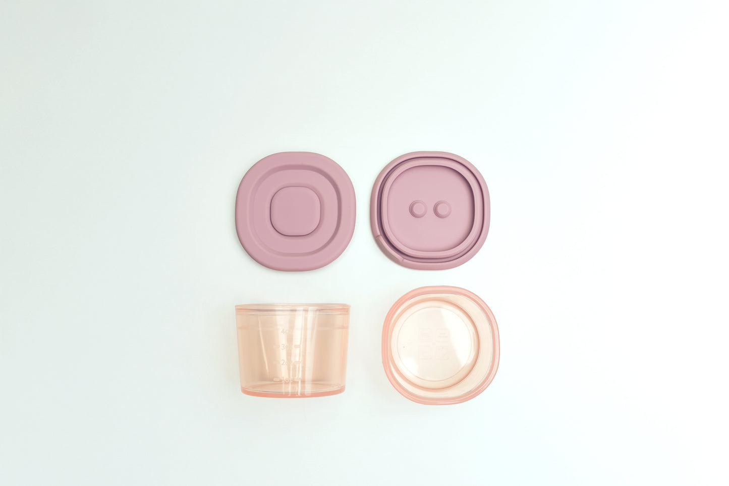 Para almacenar la comida .Silicona 100% alimentaria 