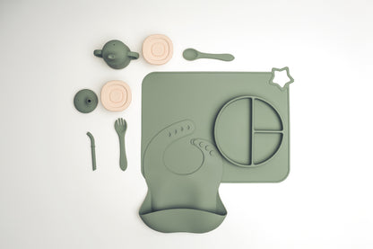 Set completo infantil de silicona 